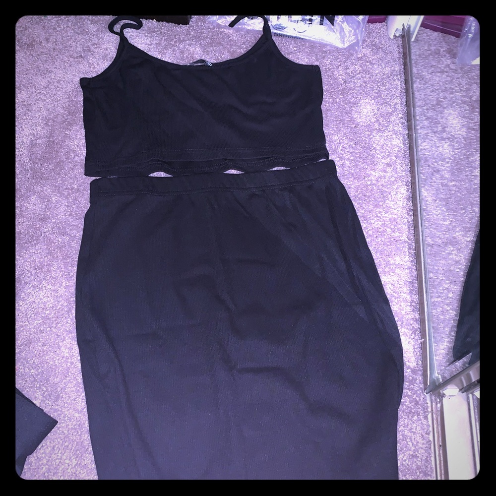 Pencil skirt and tank set